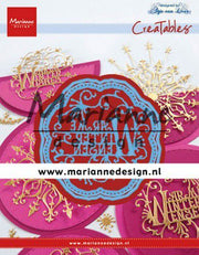 Marianne Design - Creatable - Anja‘s Warme Winter Wensen (NL) 70x67,5 mm (LR0619)*