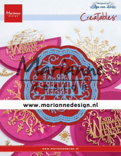 Marianne Design - Creatable - Anja‘s Warme Winter Wensen (NL) 70x67,5 mm (LR0619)*