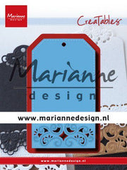 Marianne Design - Creatables - Classic label 120x160 mm (LR0617) (AFGEPRIJSD