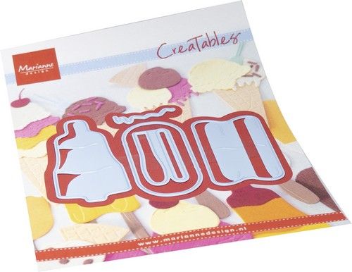 Marianne D Creatable IJslolly‘s LR0865 29x75mm, 26x54mm, 98x72mm *