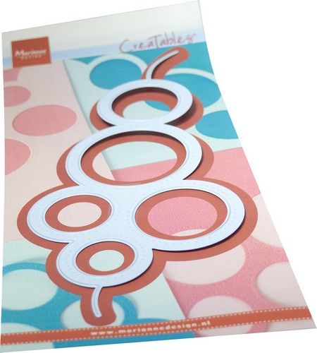 Marianne D Creatable Layout cirkels by Marleen LR0839 84x215mm *