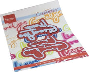 Marianne D Creatable Lieve Groetjes NL LR0842 64x49mm, 69x55mm *