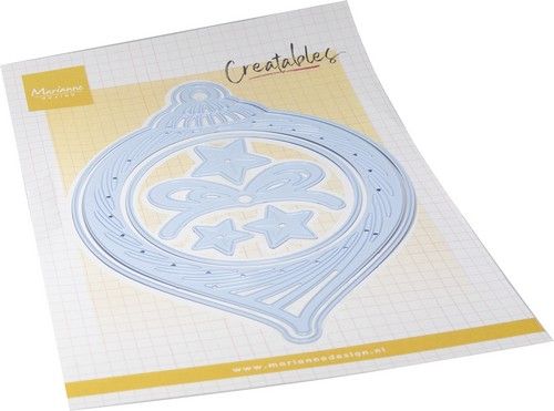 Marianne D Creatable Open kerstbal LR0871 104x146mm *