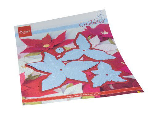 Marianne D Creatable Tiny's Poinsettia LR0833 124x118mm *
