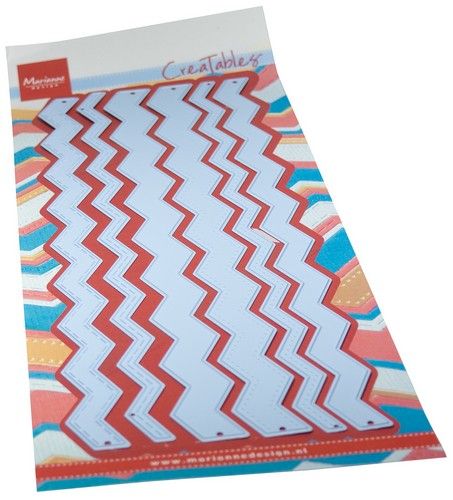Marianne D Creatable Zig Zag strips LR0836 210x84 mm *