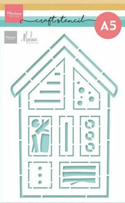 Marianne D Mask Stencil - Insecten hotel by Marleen 210x149mm PS8141 *