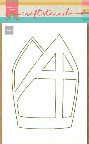 Marianne D Mask Stencil - Mijter PS8136 21x15cm*