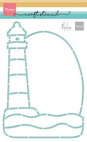 Marianne D Mask Stencil - Vuurtoren by Marleen PS8165 210x149mm *