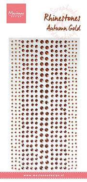 Marianne D Rhine stones Rhine stones - Autumn gold CA3188 496 pcs *