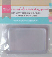 Marianne D Shaker windows - Rechthoek 5,7x9 cm - 10 st LR0039
