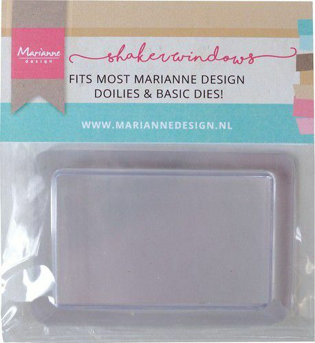 Marianne D Shaker windows - Rechthoek 5,7x9 cm - 10 st LR0039