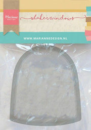 Marianne D Shaker windows - Sneeuwbol LR0045 105x150x15mm