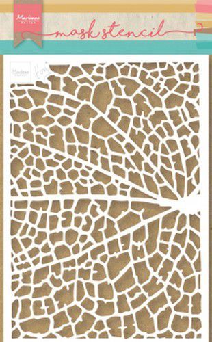 Marianne D Stencil Tiny‘s Leaf Grain PS8041 149x210 mm*