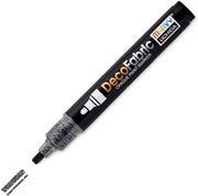 Marvy Uchida Deco Fabric Marker Glitter Black (223-G1)