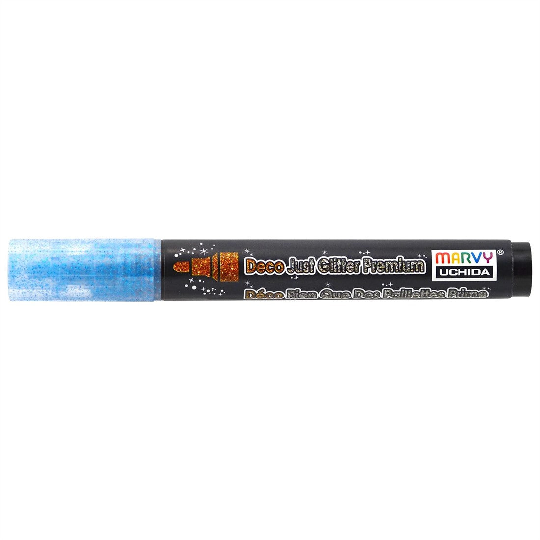 Marvy Uchida Deco Fabric Marker Glitter Blue (223-G3)