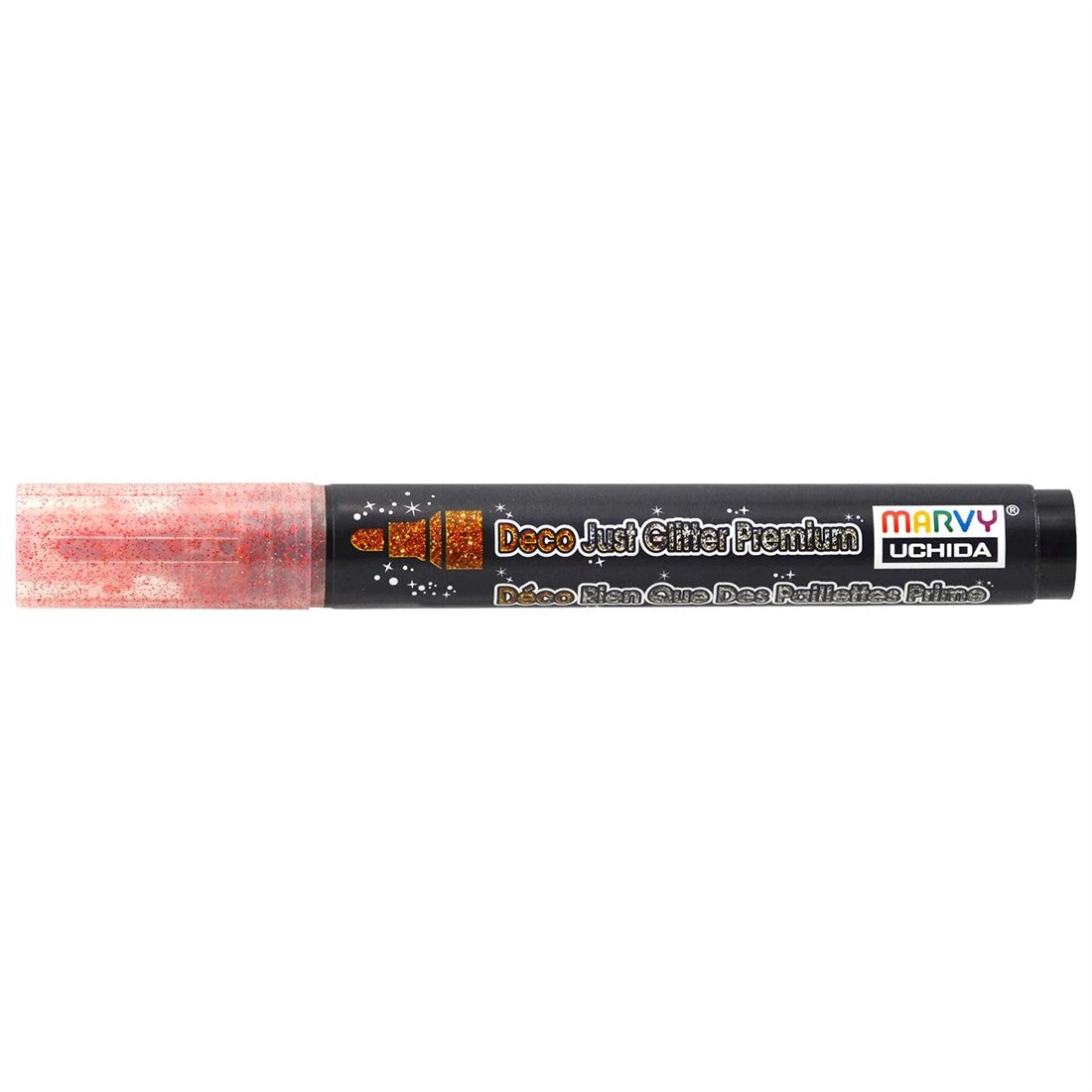 Marvy Uchida Deco Fabric Marker Glitter Red (223-G2)