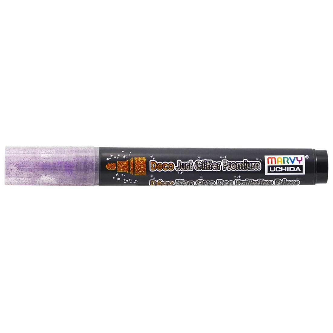 Marvy Uchida Deco Fabric Marker Glitter Violet/Paars (223-G8)