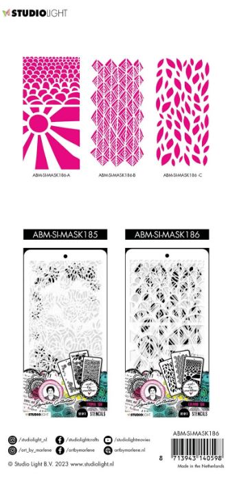 Studio Light • Signature Collection Mask Stencil Calming Trio (ABM-SI-MASK186) *