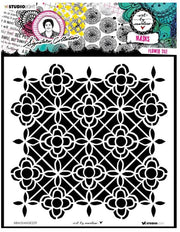 Studio Light • Signature Collection Mask Stencil Flower Tile Art (ABM-SI-MASK209) *