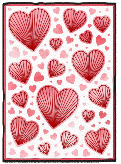 Studio Light • Essentials Puncture Tool Mask Hearts - MASK306*