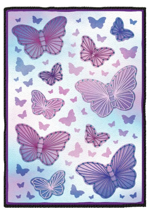 Studio Light • Essentials Puncture Tool Mask Butterflies - MASK309*