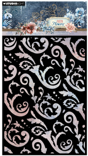 Studio Light • Frozen Flowers Mask Stencil Ornamental - MASK313*