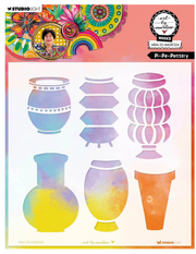 Studio Light • Art By Marlene Mask Pi-Pa-Pottery (ABM-25-MASK324) *