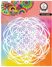 Studio Light • Art By Marlene Mask Stencil Floral Mandala (ABM-25-MAKS333) *
