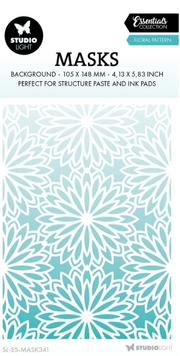 Studio Light • Essentials Mask Stencil Floral Background (SL-ES-MASK341) *