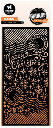 Studio Light • Grunge Collection Mask Stencil Christmas Post (SL-GR-MASK351) *