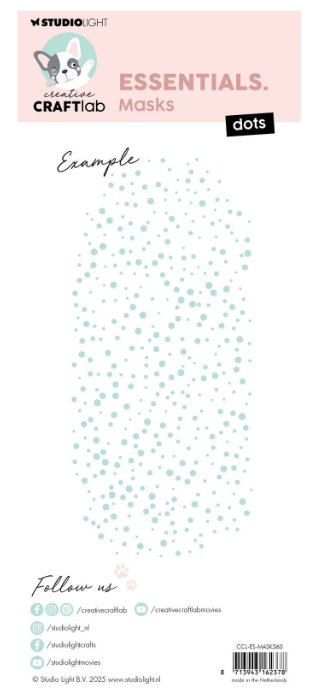 Creative Craftlab • Essentials Mask Stencil Dots (CCL-ES-MASK360) *