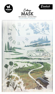 Studio Light • Essentials Mask Stencil Oldtimer Chique (SL-ES-MASK365) *