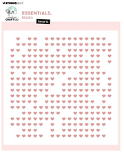 Creative Craftlab • Essentials Mask Stencil Hearts (CCL-ES-MASK370) *