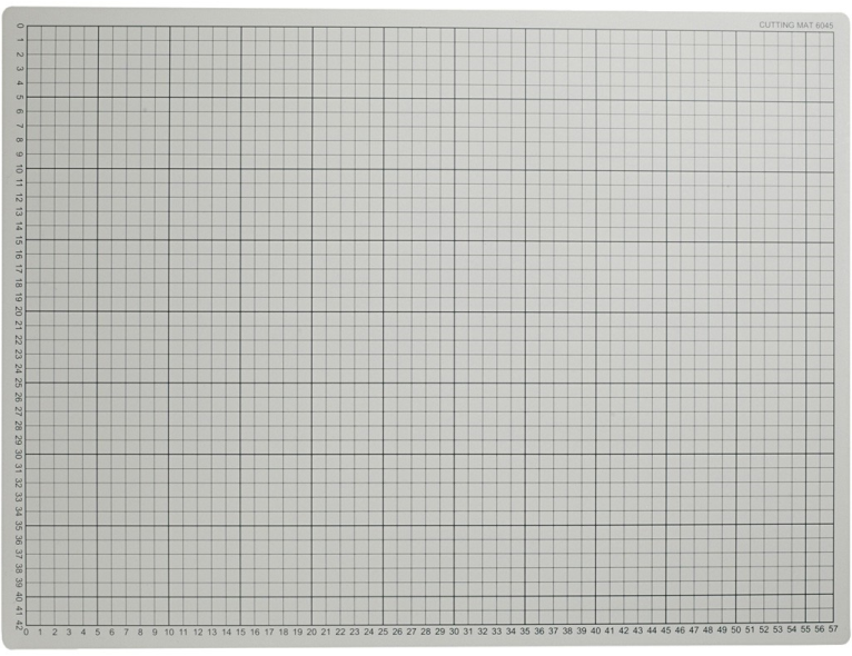 CC Snijmat met Rasterlijnen 45x60 cm - zelfhelend (11745)