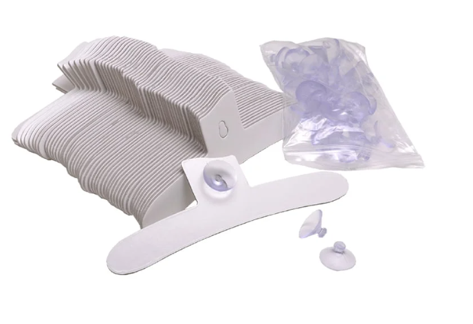 Mini hangers + Suction cups