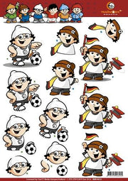3D Knipvel - Mainzel Männchen - Voetbal Duitsland 2