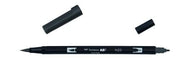 Tombow ABT dubbele brushpen lamp black ABT-N25 *