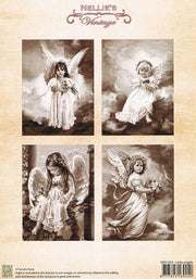 3D Knipvel - Nellie Snellen - Vintage Little angels
