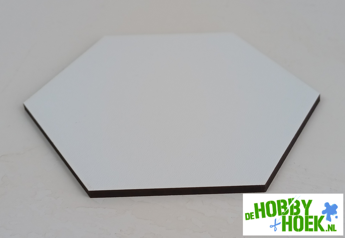 Onderzetter / Hexagon - 9cm - sublimatie (Li hexagon)