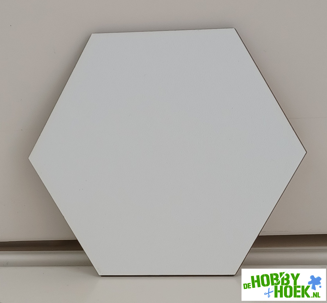 Onderzetter / Hexagon - 9cm - sublimatie (Li hexagon)