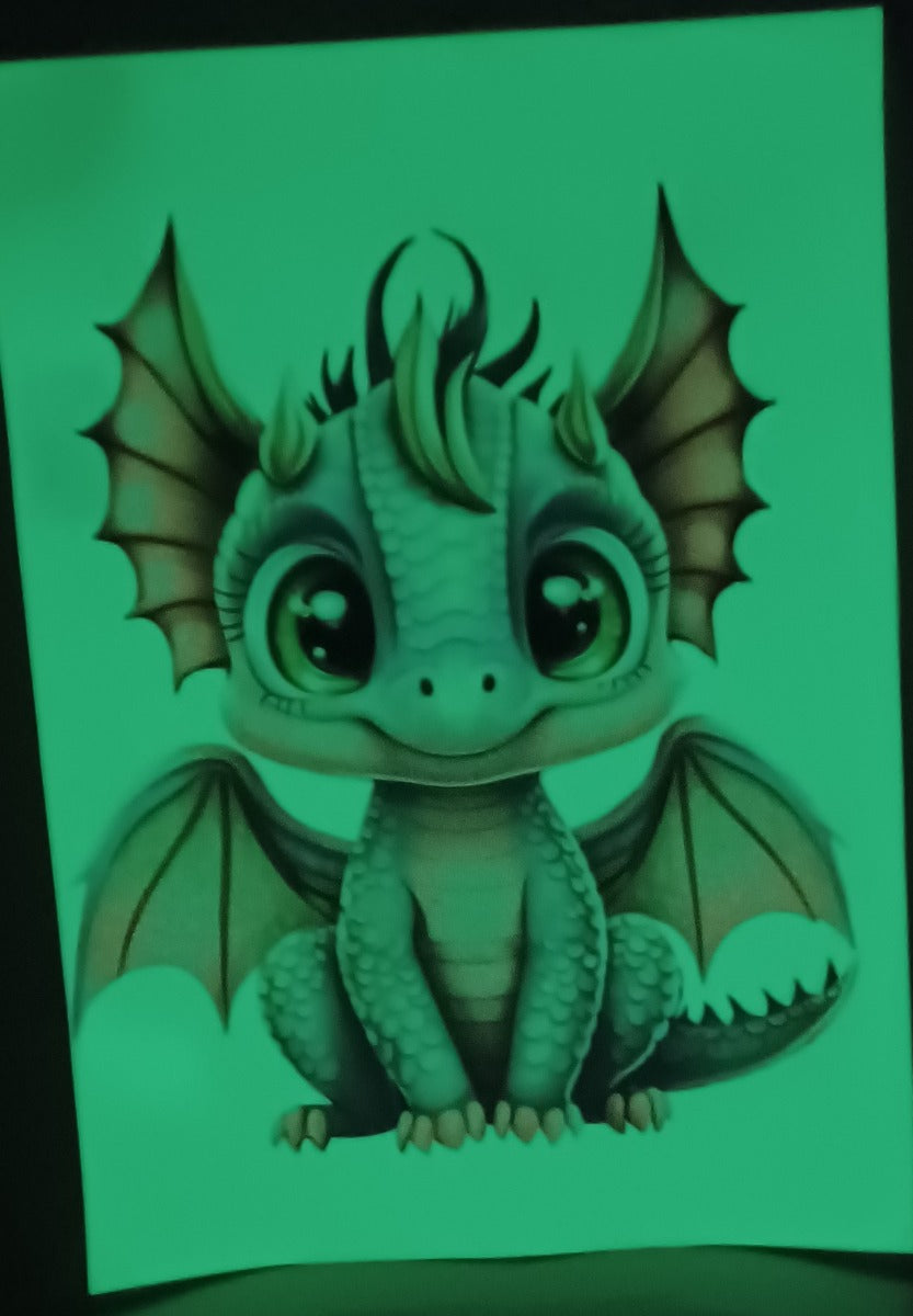 Glow-In-The-Dark - 30 x 50 cm - (Orafol 9300)