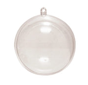 Plastic bal transparant 20 cm (21285)