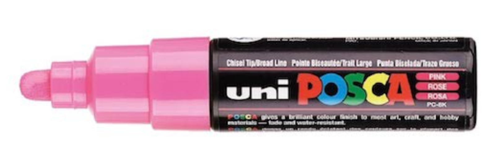 Uni Posca Verfmarker - lijndikte: 4,5-5,5 mm - PC-7M Roze (13) *