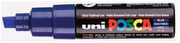 Uni Posca Verfmarker - lijndikte: 8mm - Donkerblauw (33) *