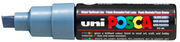 Uni Posca Verfmarker - lijndikte: 8mm - Leigrijs (61) *