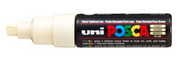 Uni Posca Verfmarker - lijndikte: 8mm - Ivoor (46) *