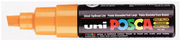 Uni Posca Verfmarker - lijndikte: 8mm - Oranje (04) *