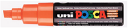 Uni Posca Verfmarker - lijndikte: 8mm - Donkeroranje (04) *