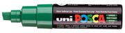 Uni Posca Verfmarker - lijndikte: 8mm - Donkergroen (6) *