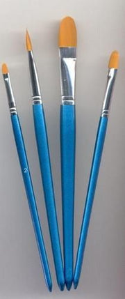 Penselen set nylon 4x plat 4 ST (12185-8508)